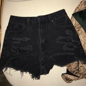 Unif denim shorts